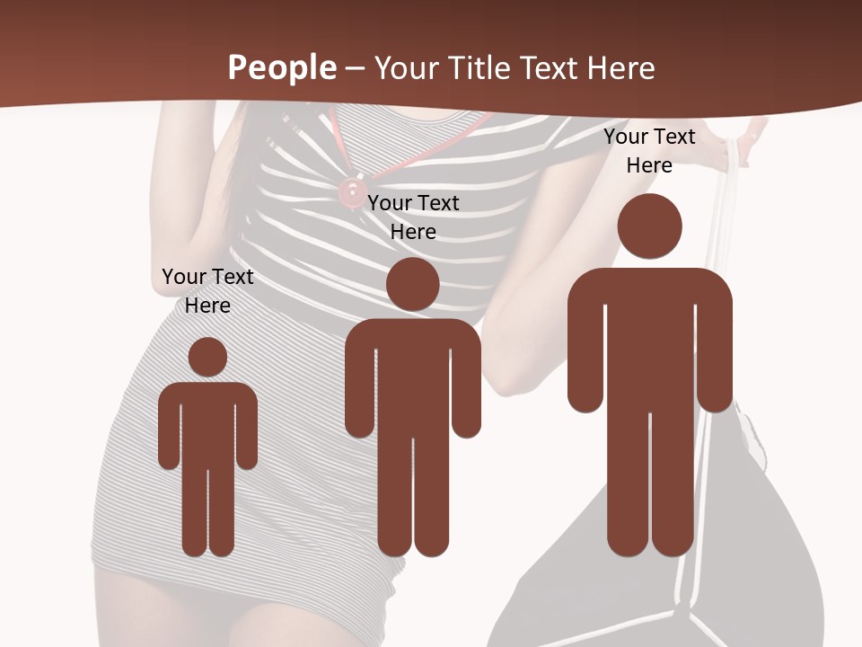 Face Caucasian Cold PowerPoint Template