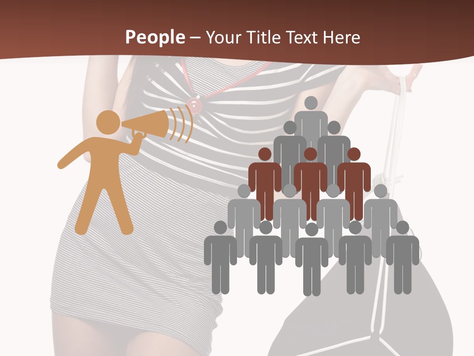 Face Caucasian Cold PowerPoint Template