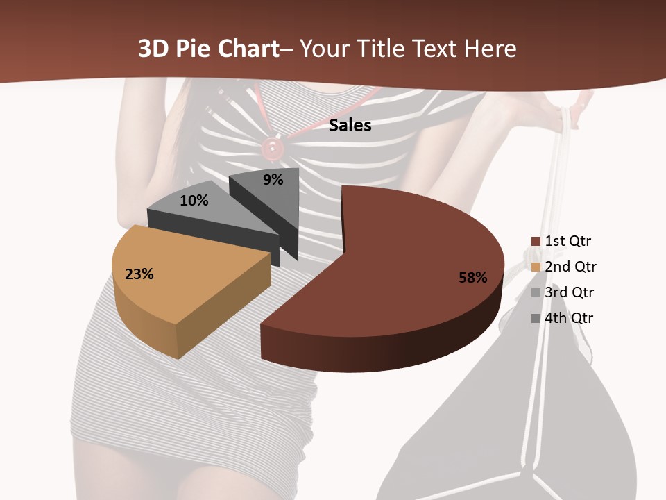 Face Caucasian Cold PowerPoint Template