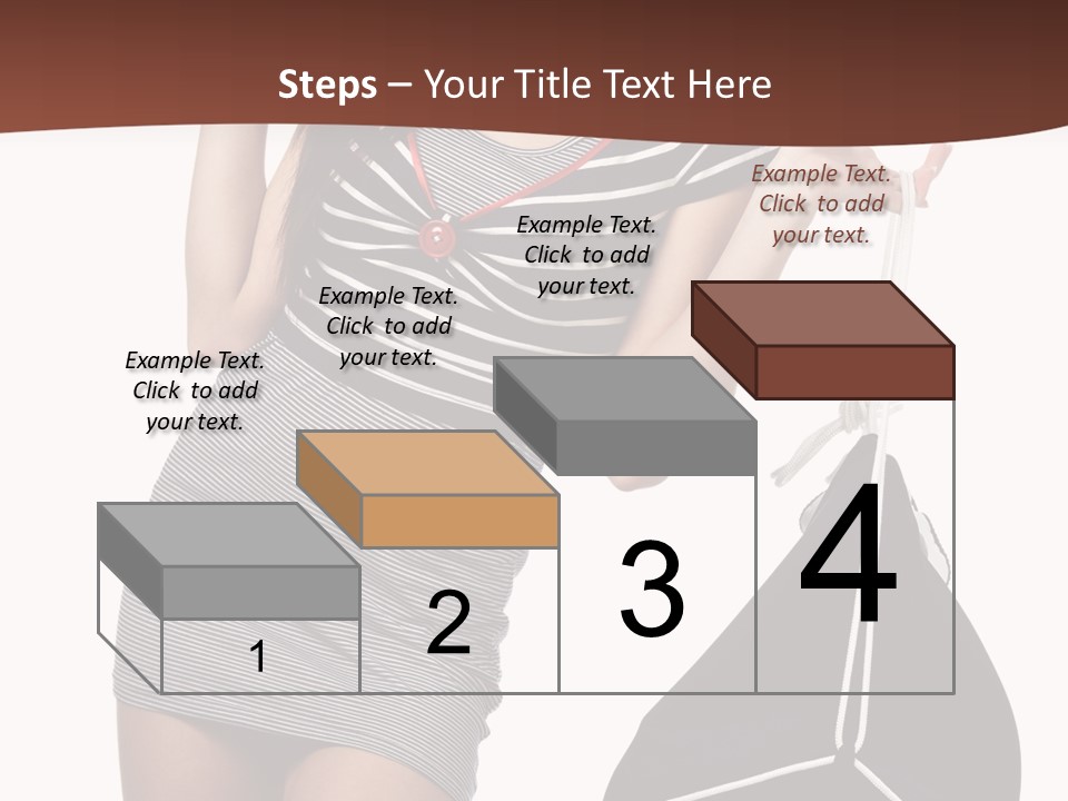 Face Caucasian Cold PowerPoint Template