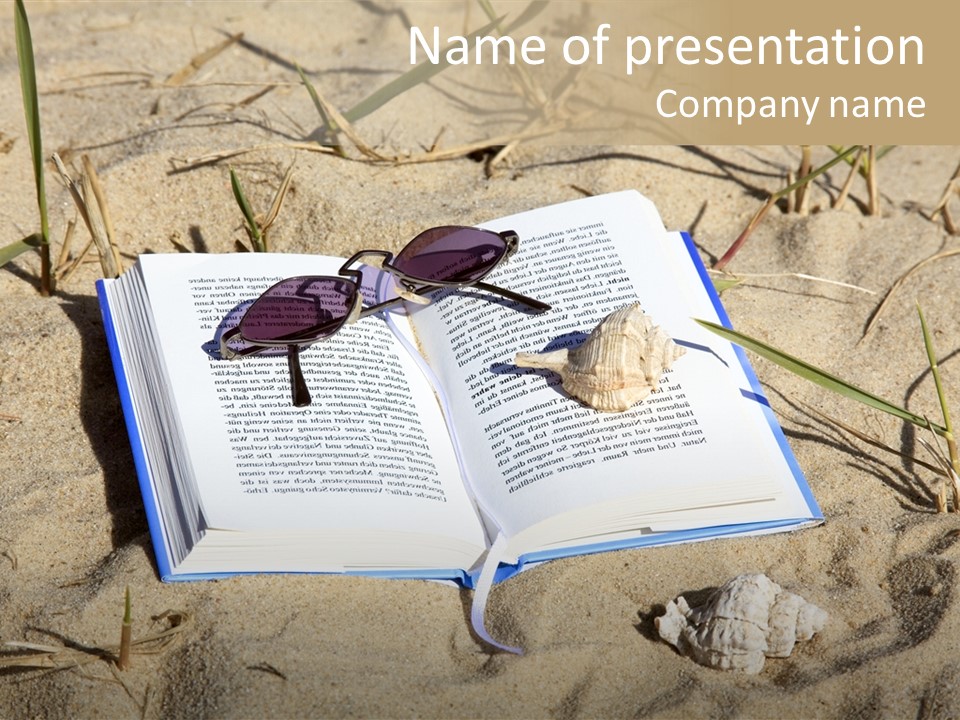 Beach Hobby Relaxation PowerPoint Template