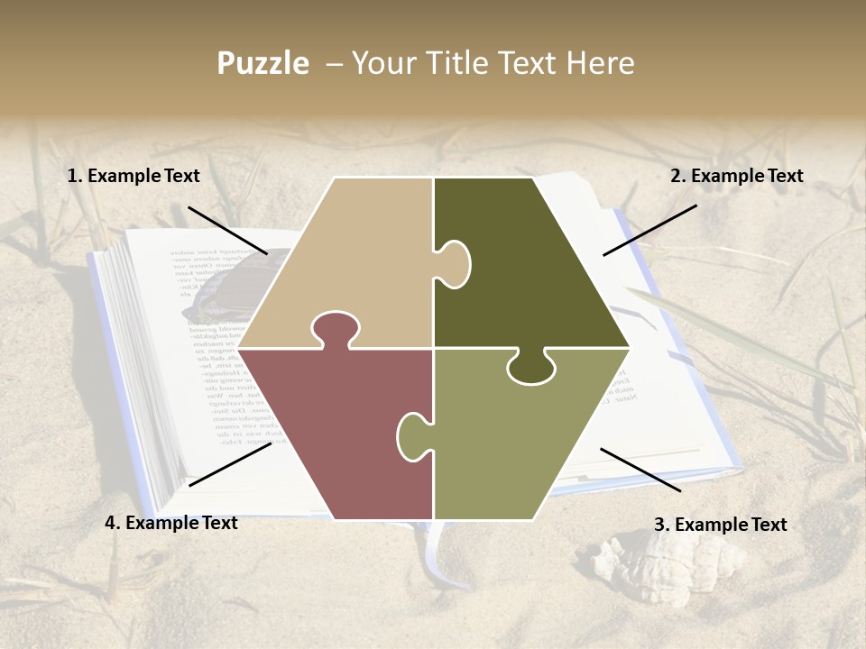 Beach Hobby Relaxation PowerPoint Template