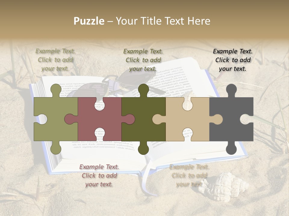 Beach Hobby Relaxation PowerPoint Template