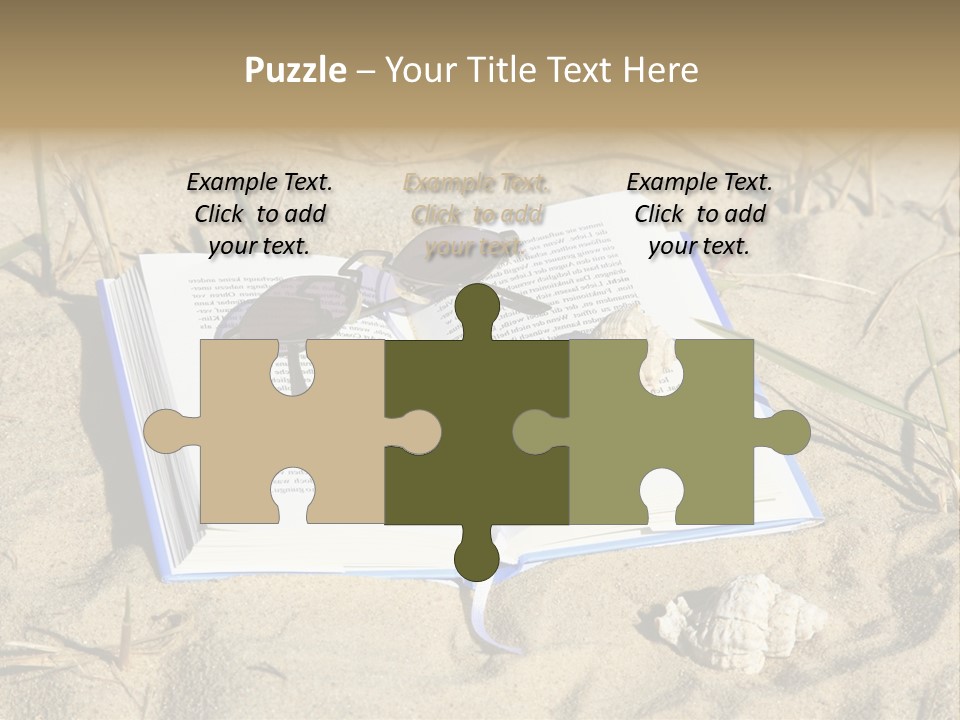 Beach Hobby Relaxation PowerPoint Template