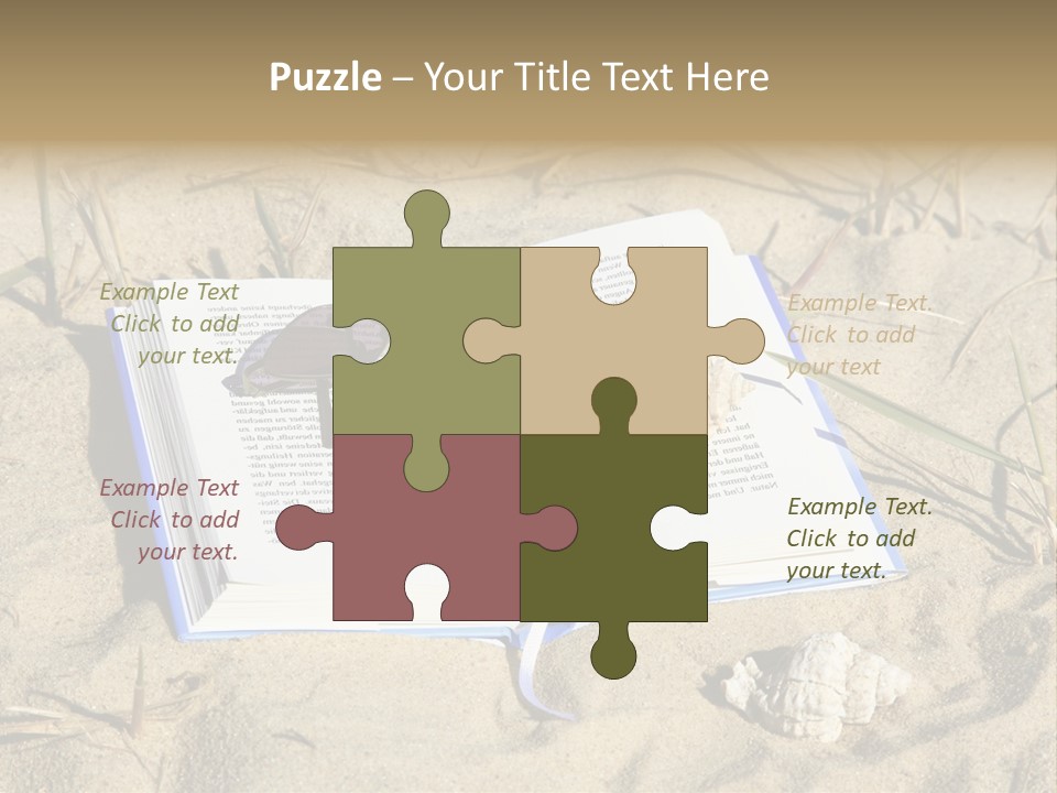 Beach Hobby Relaxation PowerPoint Template