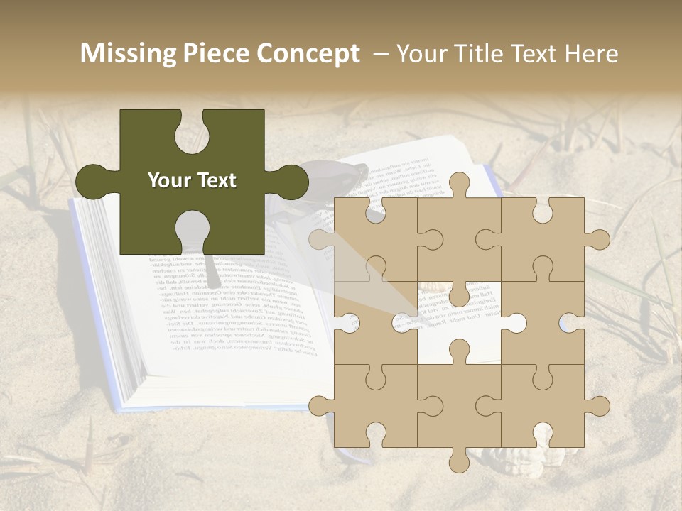 Beach Hobby Relaxation PowerPoint Template