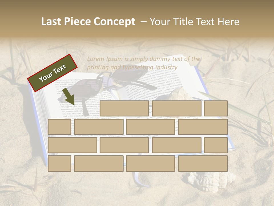 Beach Hobby Relaxation PowerPoint Template