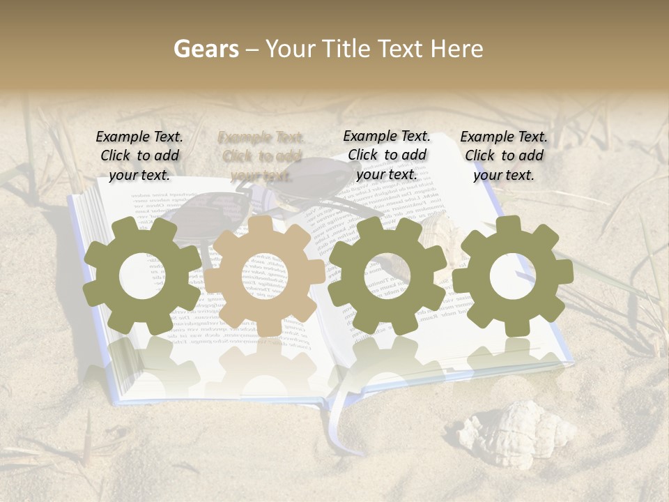 Beach Hobby Relaxation PowerPoint Template