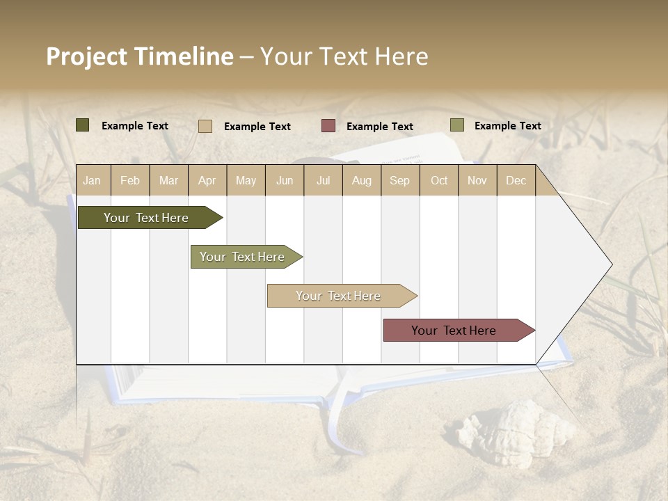 Beach Hobby Relaxation PowerPoint Template