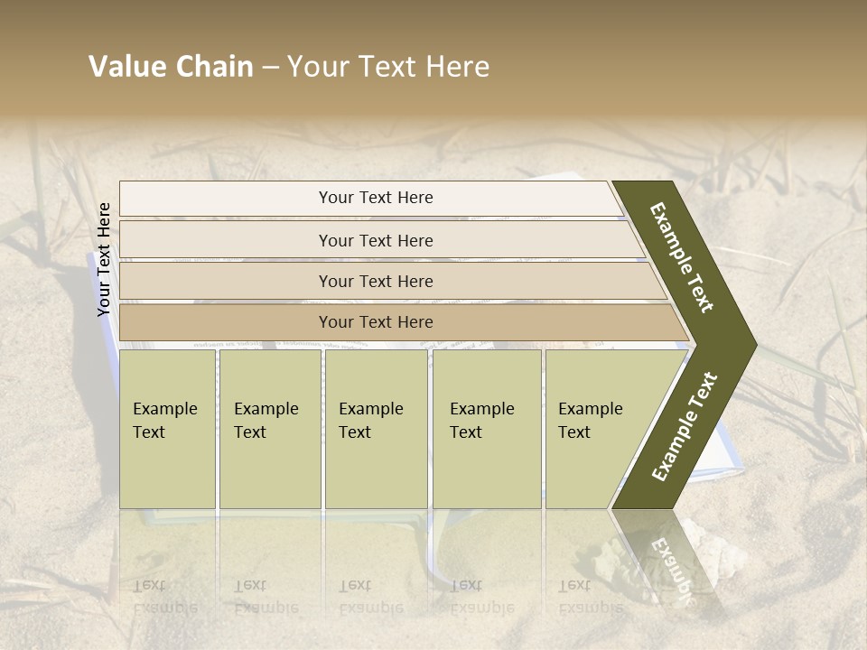 Beach Hobby Relaxation PowerPoint Template
