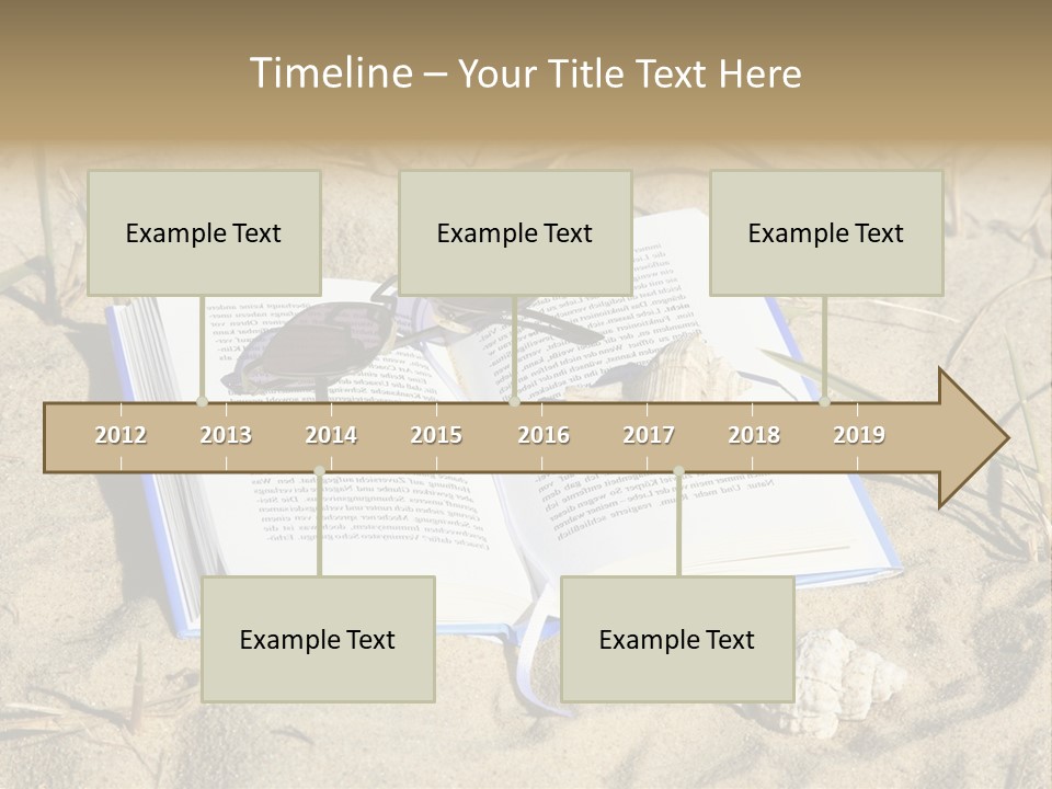 Beach Hobby Relaxation PowerPoint Template