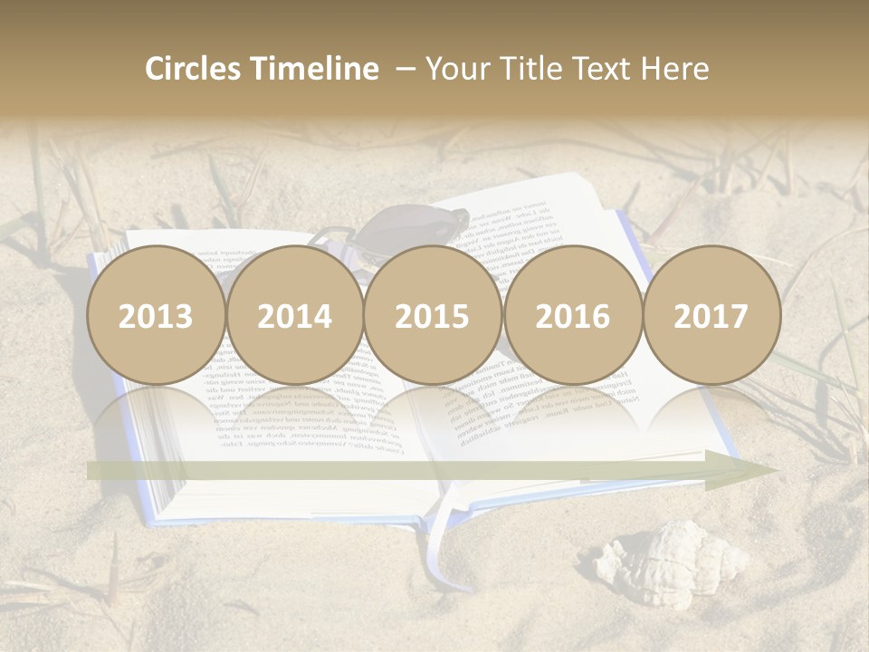 Beach Hobby Relaxation PowerPoint Template