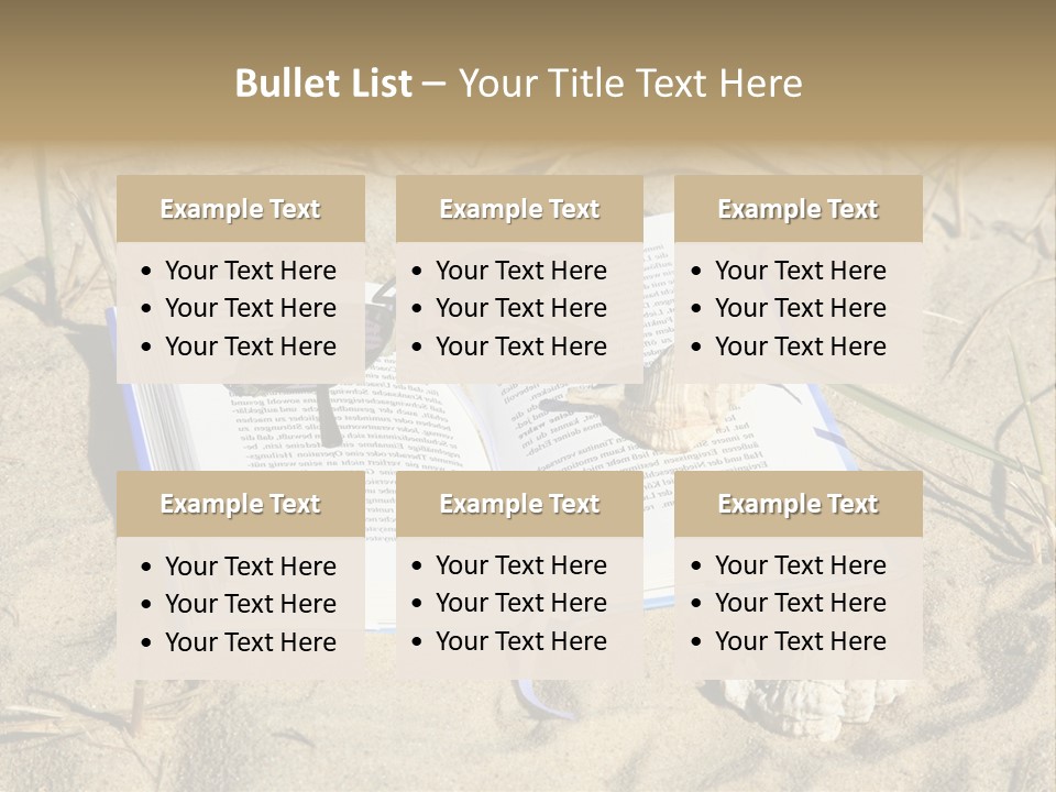 Beach Hobby Relaxation PowerPoint Template