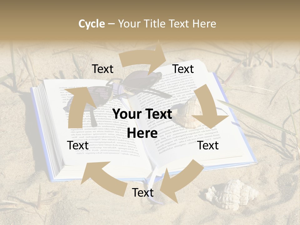 Beach Hobby Relaxation PowerPoint Template