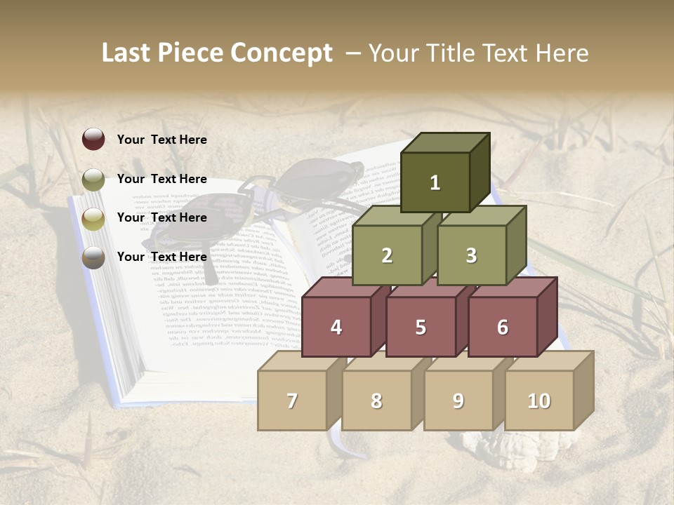 Beach Hobby Relaxation PowerPoint Template