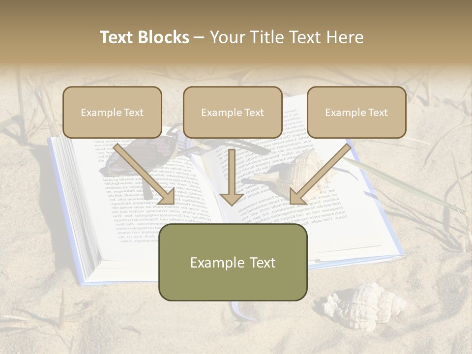 Beach Hobby Relaxation PowerPoint Template