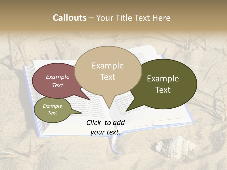 Beach Hobby Relaxation PowerPoint Template