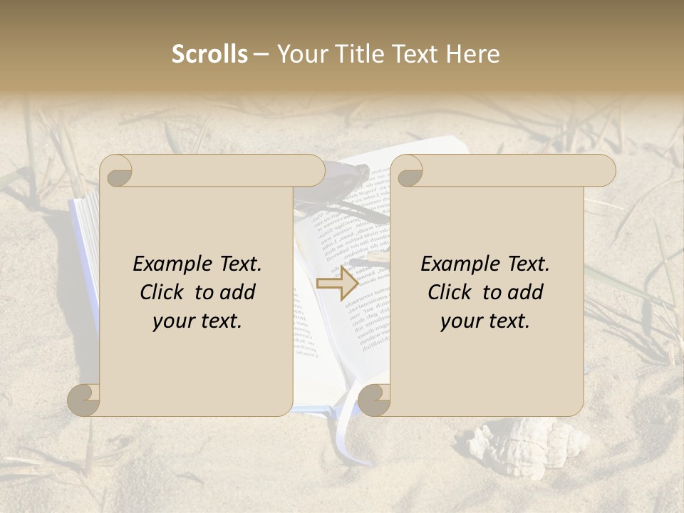 Beach Hobby Relaxation PowerPoint Template