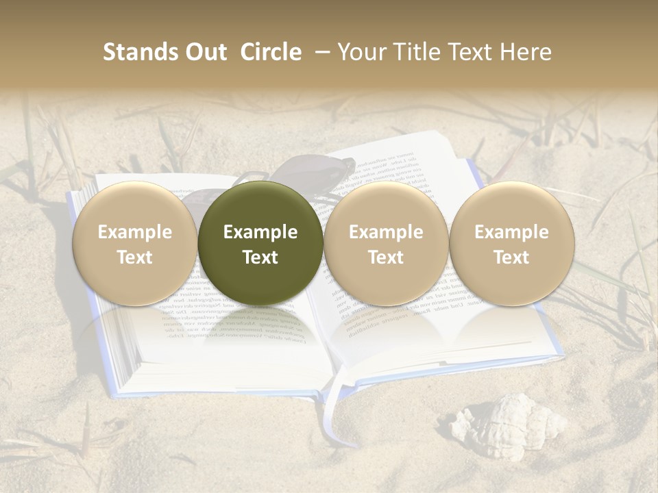 Beach Hobby Relaxation PowerPoint Template