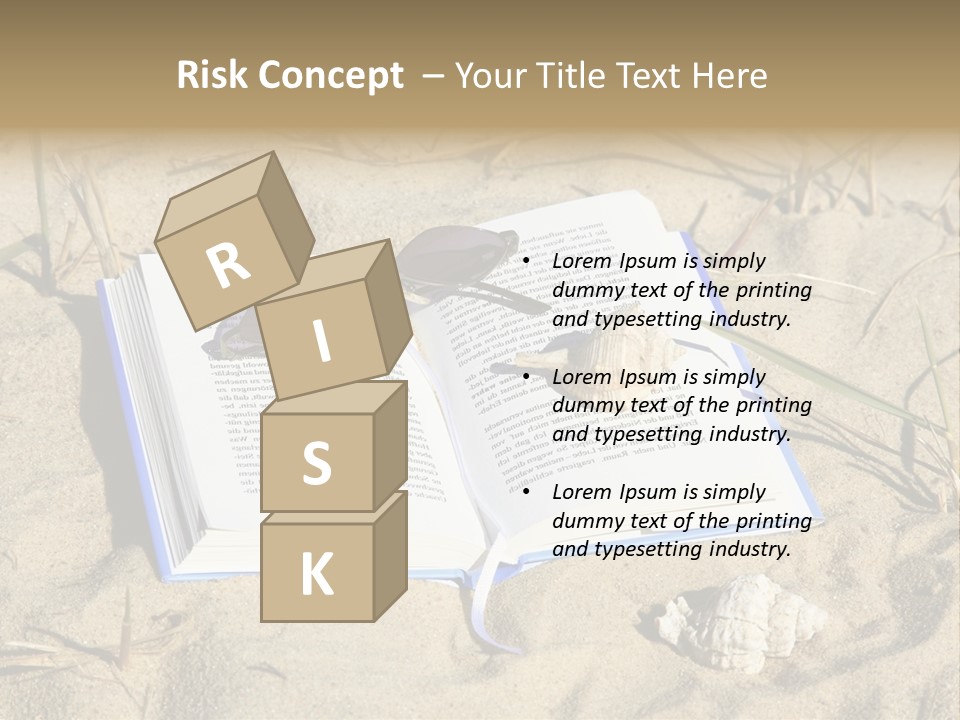 Beach Hobby Relaxation PowerPoint Template