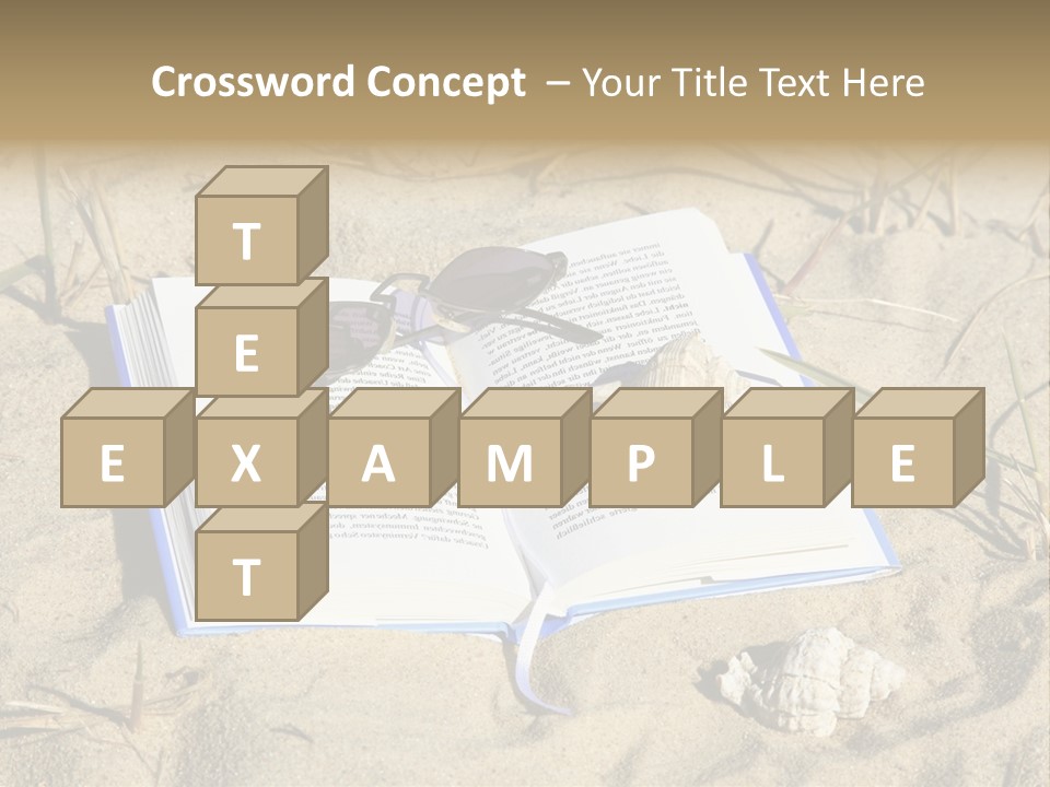 Beach Hobby Relaxation PowerPoint Template