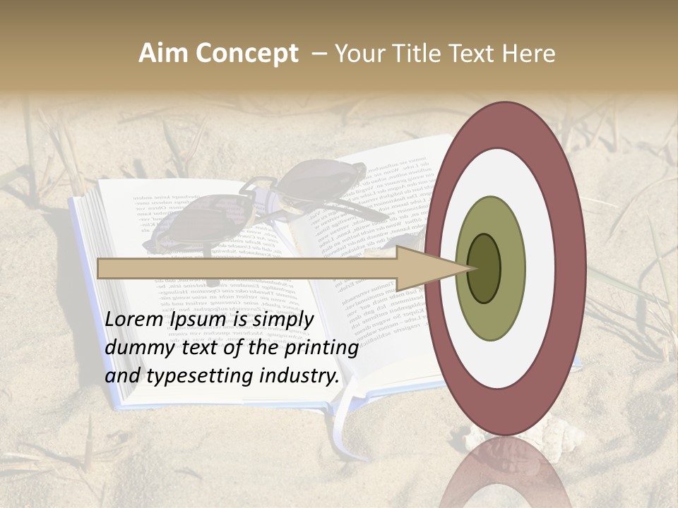 Beach Hobby Relaxation PowerPoint Template