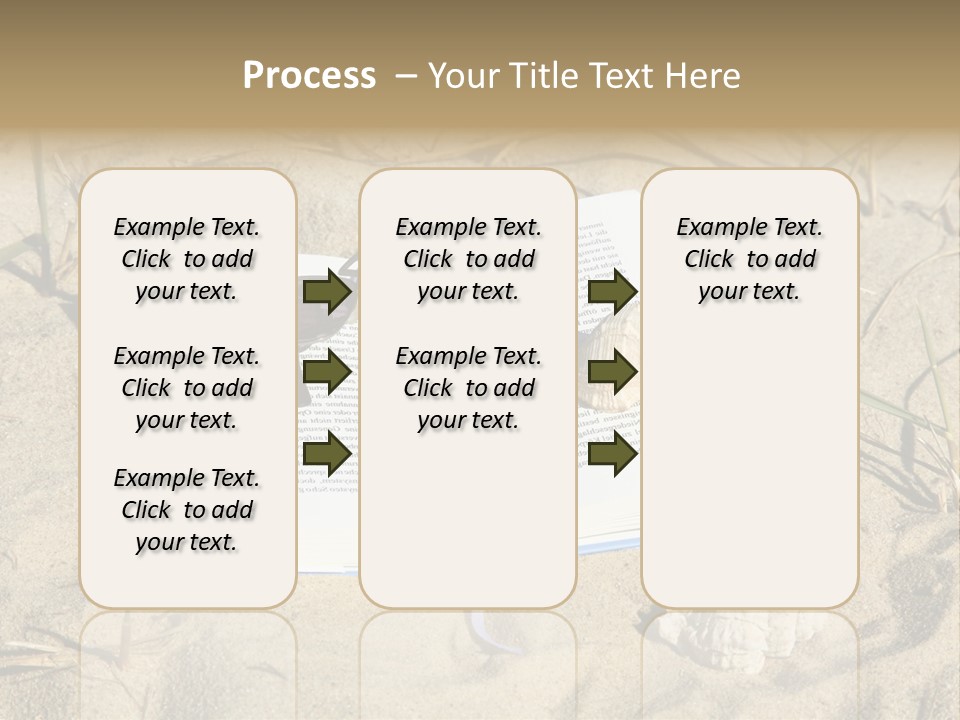 Beach Hobby Relaxation PowerPoint Template