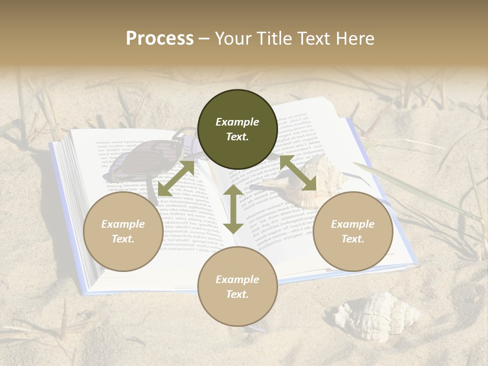 Beach Hobby Relaxation PowerPoint Template