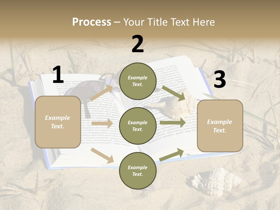 Beach Hobby Relaxation PowerPoint Template