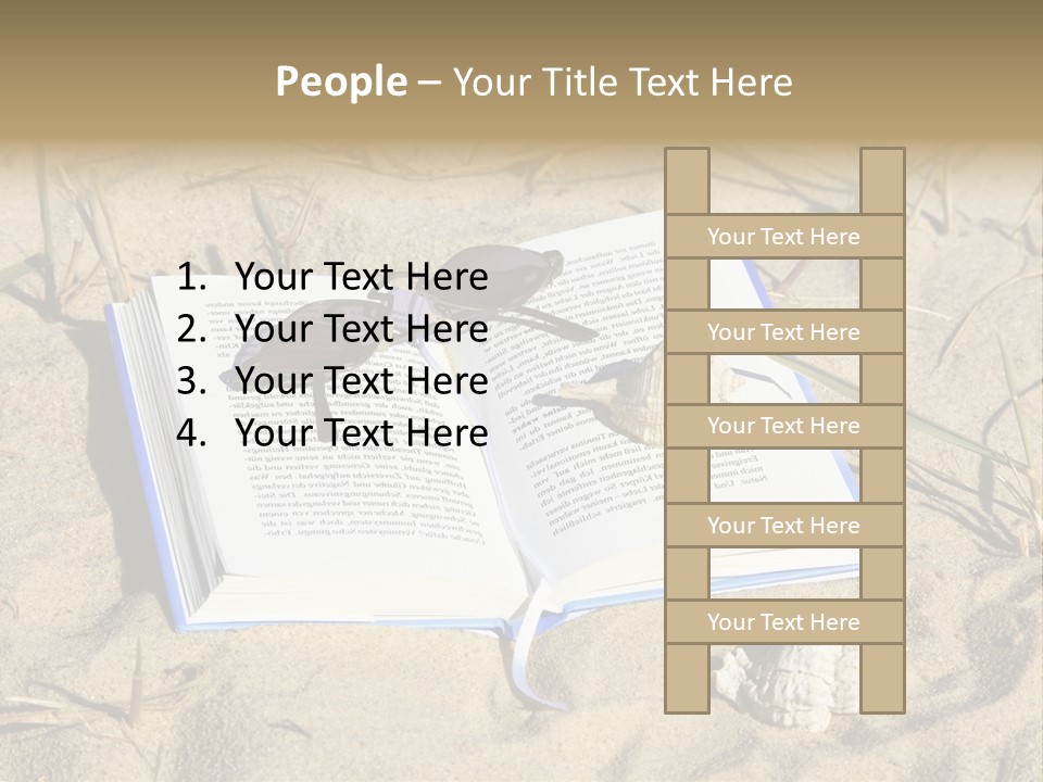 Beach Hobby Relaxation PowerPoint Template