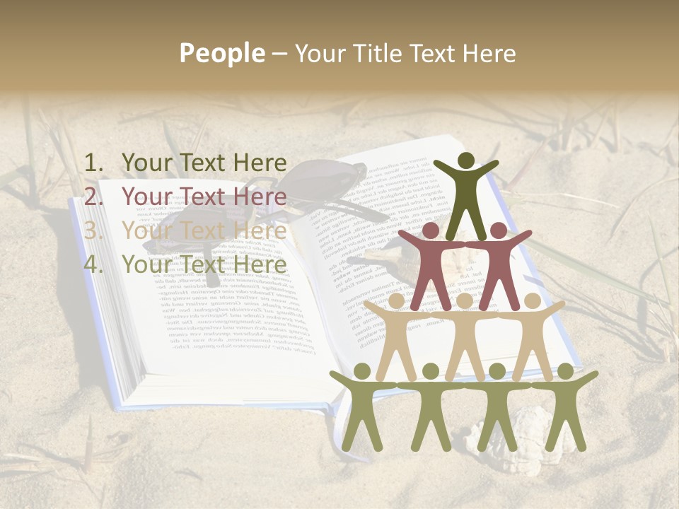 Beach Hobby Relaxation PowerPoint Template