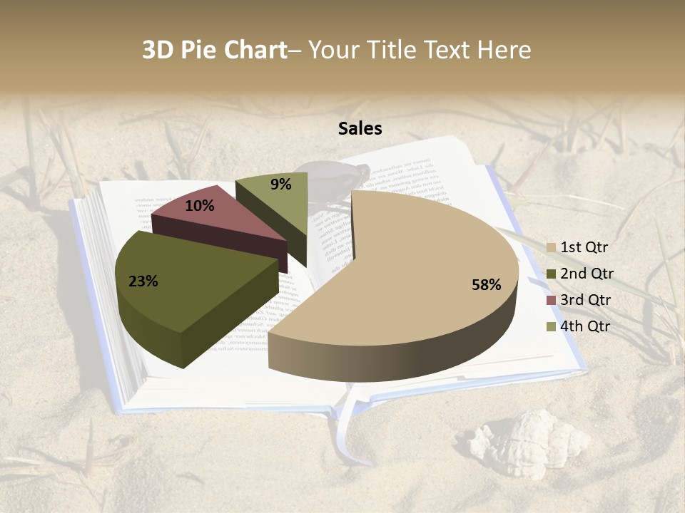 Beach Hobby Relaxation PowerPoint Template