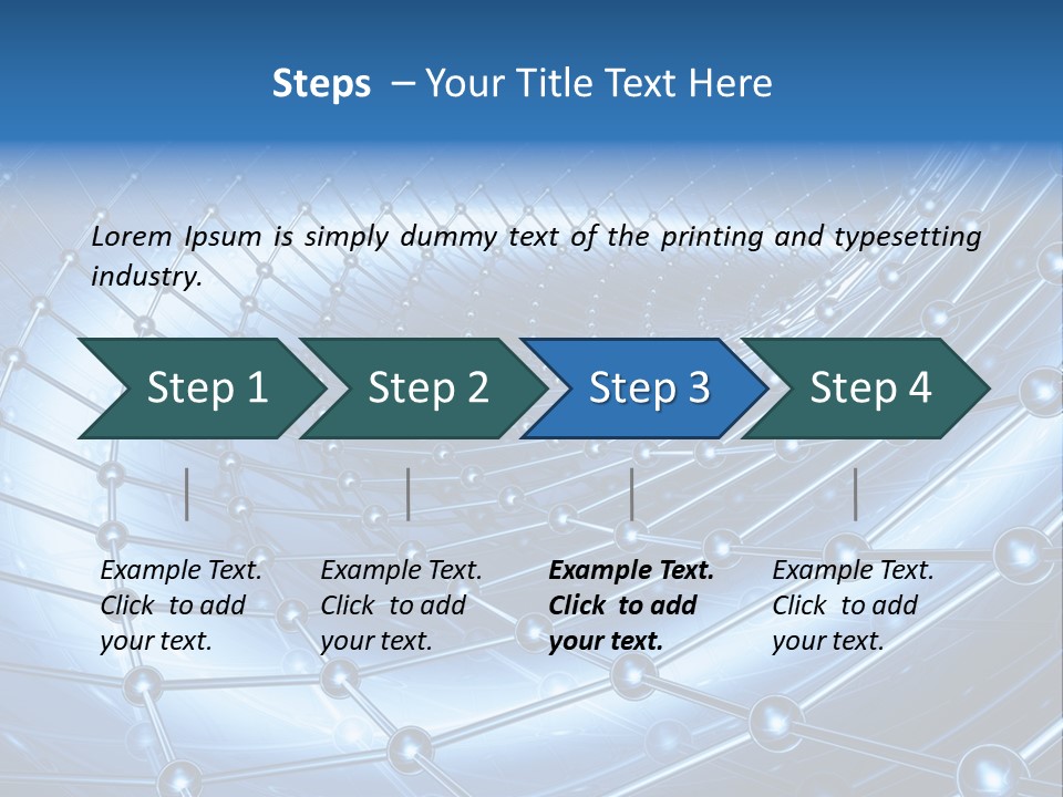 Technology Render Scientific PowerPoint Template