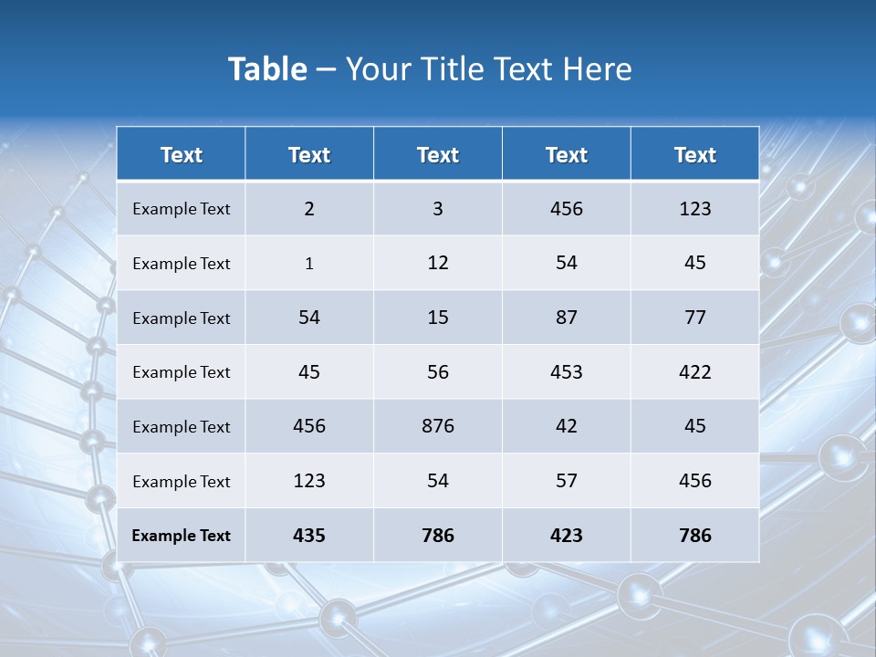 Technology Render Scientific PowerPoint Template