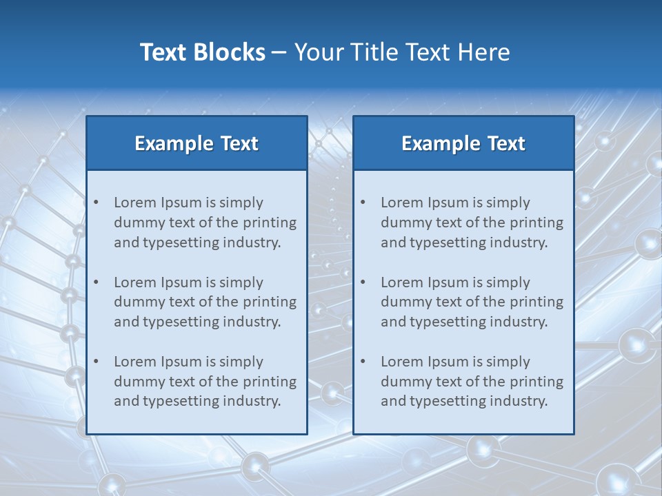 Technology Render Scientific PowerPoint Template