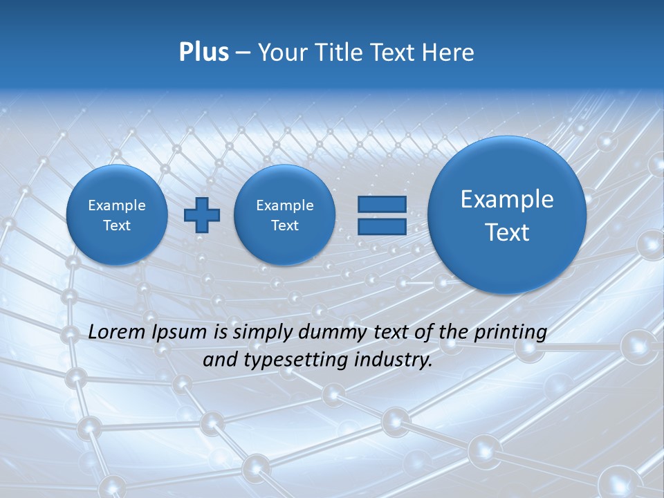 Technology Render Scientific PowerPoint Template