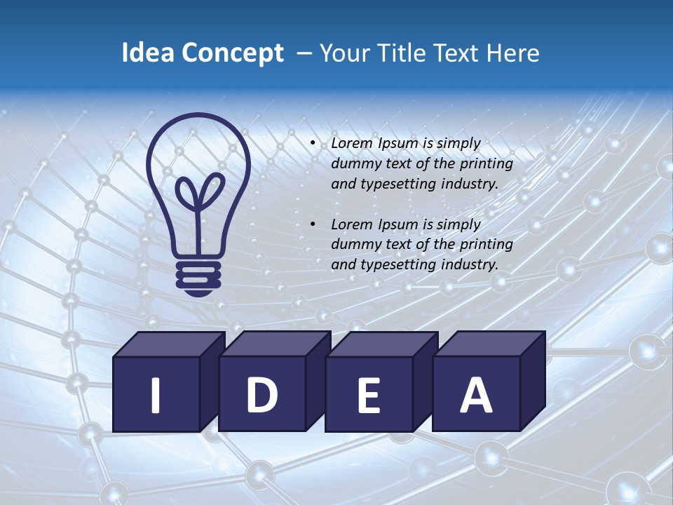 Technology Render Scientific PowerPoint Template