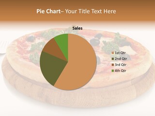 Pizza Cut Cheese PowerPoint Template