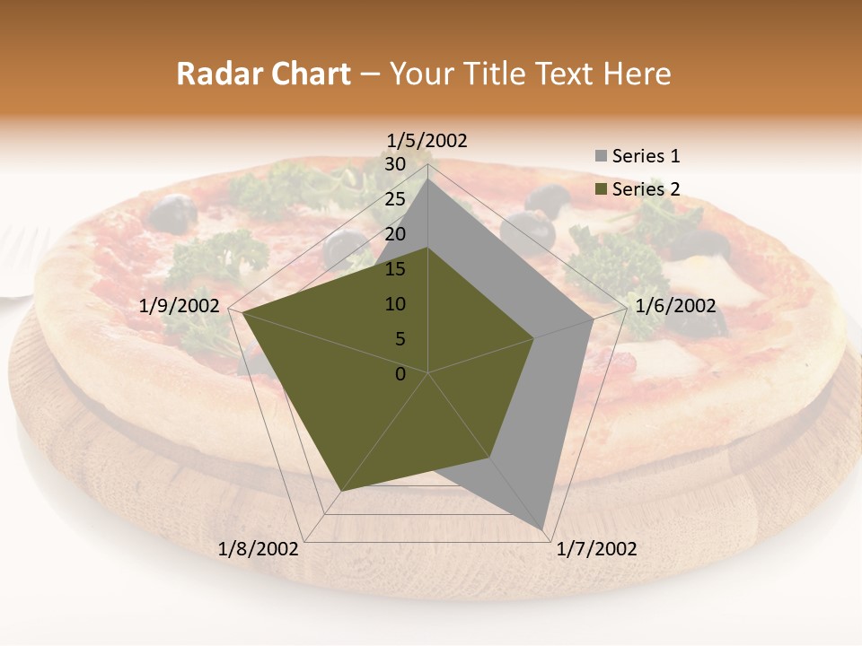 Pizza Cut Cheese PowerPoint Template