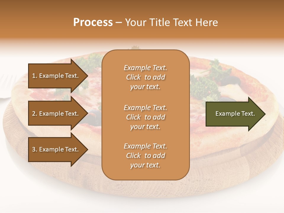 Pizza Cut Cheese PowerPoint Template