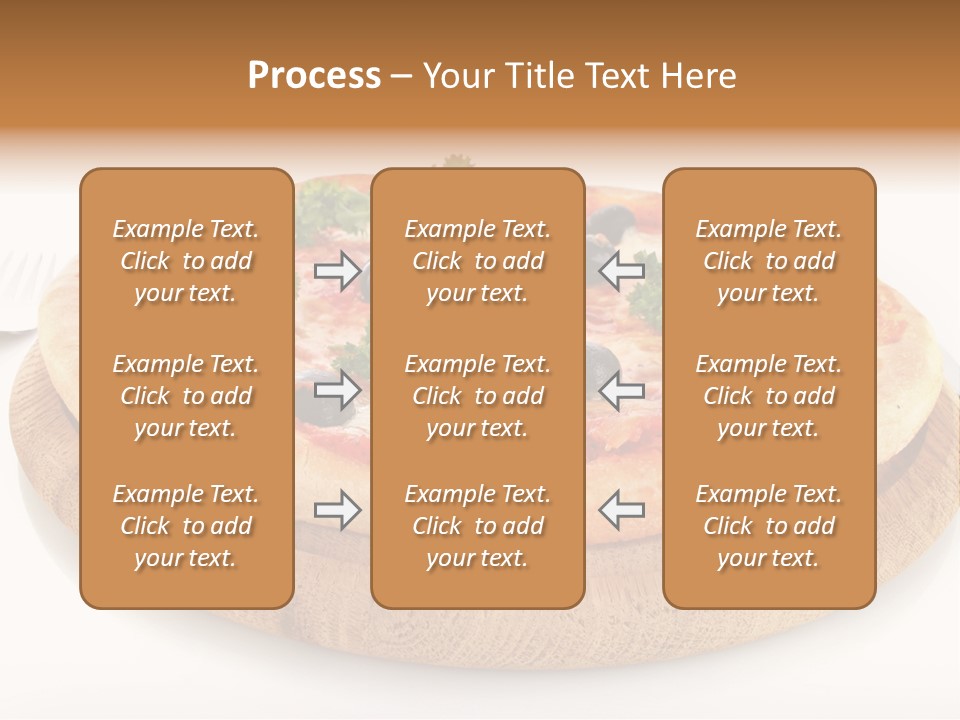 Pizza Cut Cheese PowerPoint Template