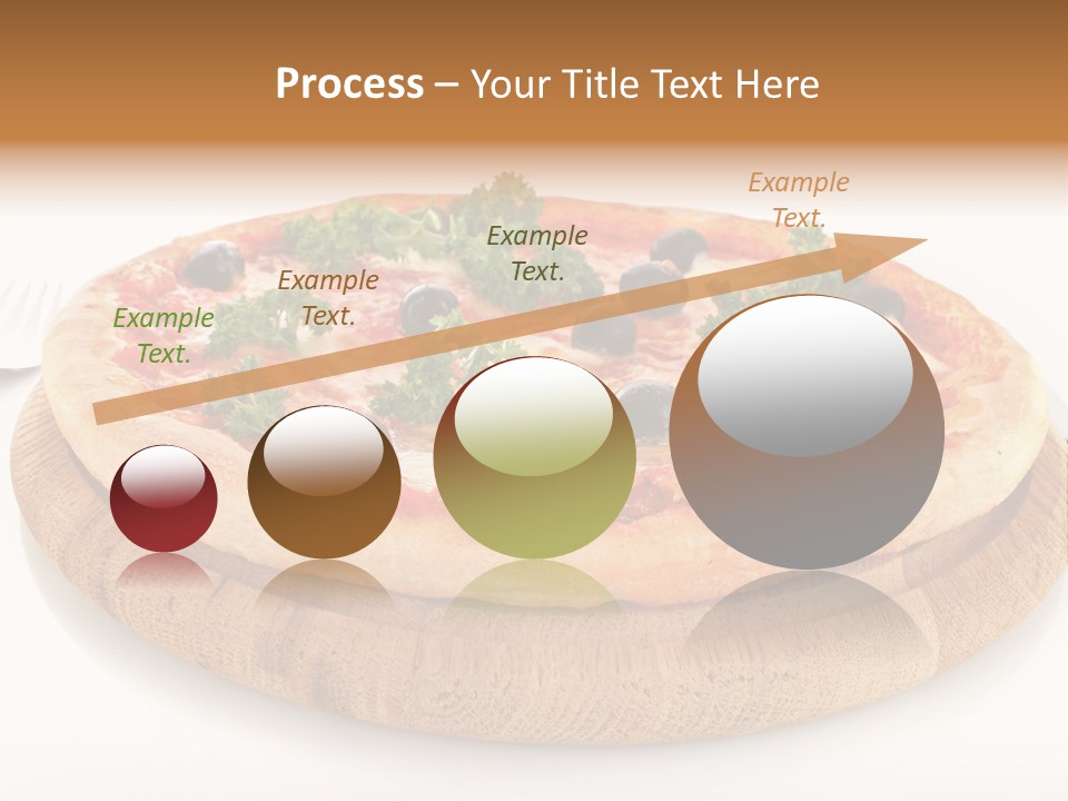 Pizza Cut Cheese PowerPoint Template