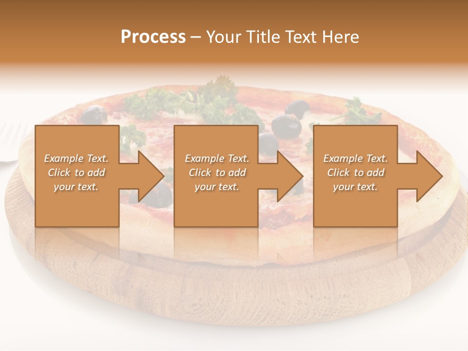 Pizza Cut Cheese PowerPoint Template