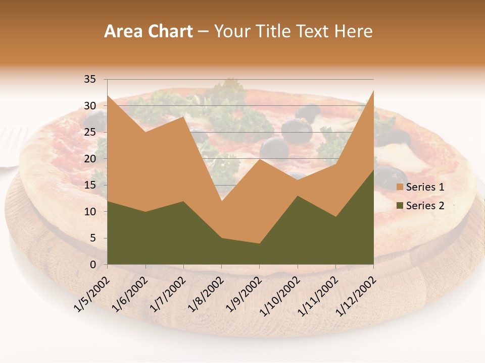 Pizza Cut Cheese PowerPoint Template