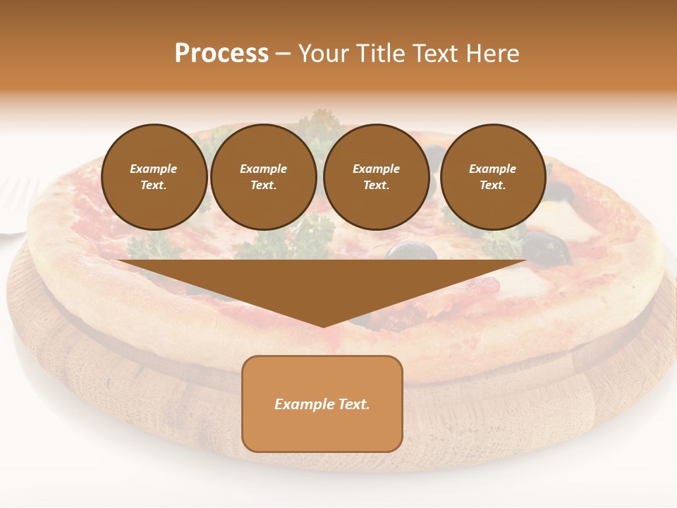 Pizza Cut Cheese PowerPoint Template