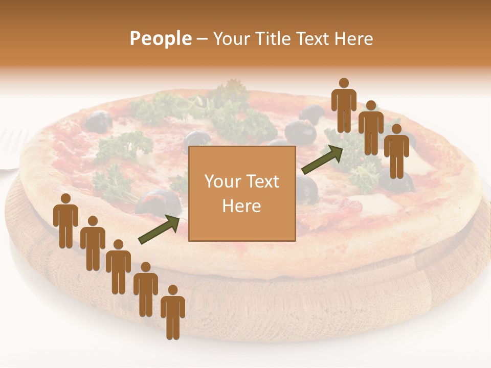 Pizza Cut Cheese PowerPoint Template