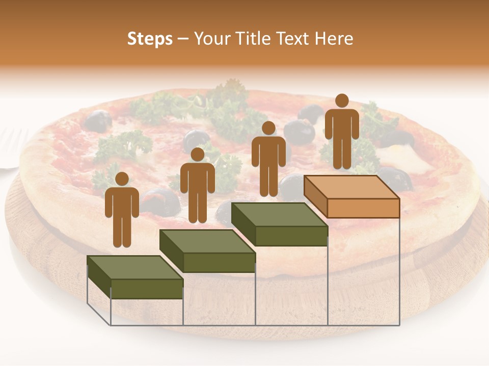 Pizza Cut Cheese PowerPoint Template