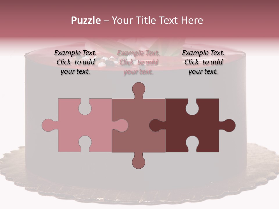 Cream Sugar Creamy PowerPoint Template