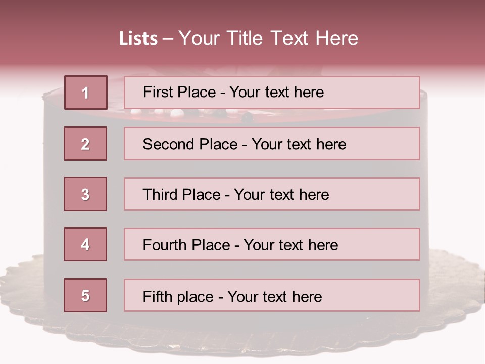 Cream Sugar Creamy PowerPoint Template