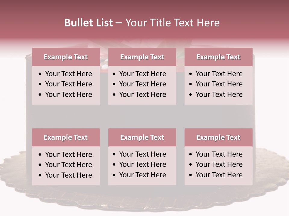 Cream Sugar Creamy PowerPoint Template